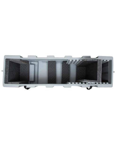 Adjustable TV Monitor Shipping Case - Single 43" to 60" - MC6038S