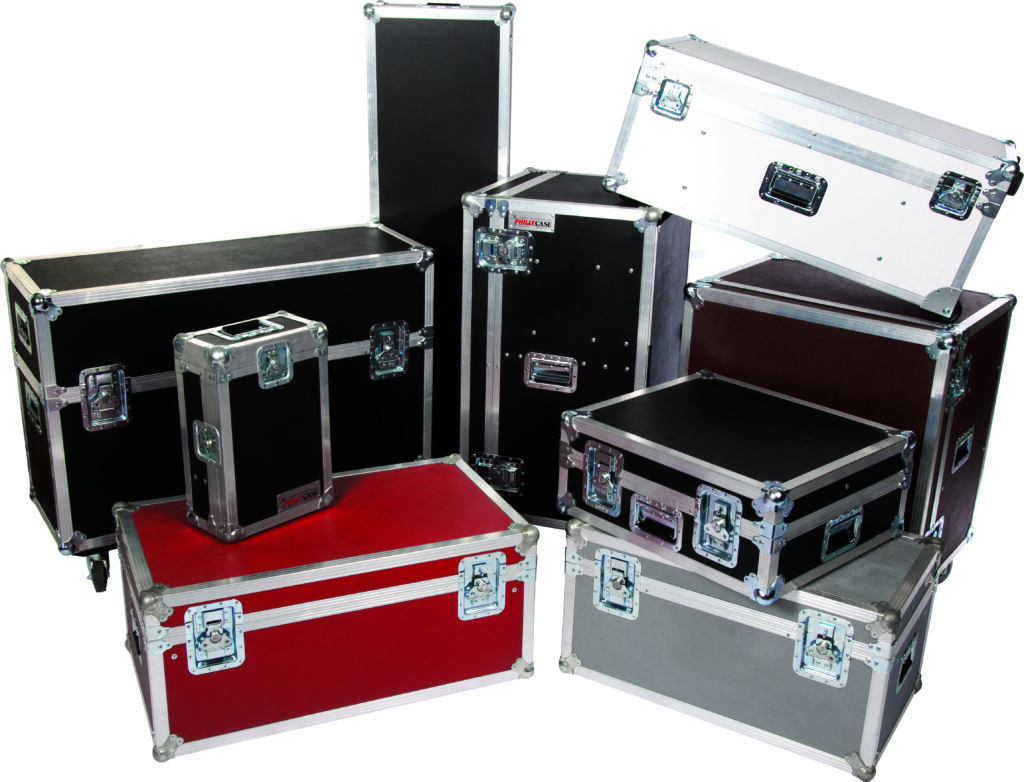 ATA cases in different sizes and shapes