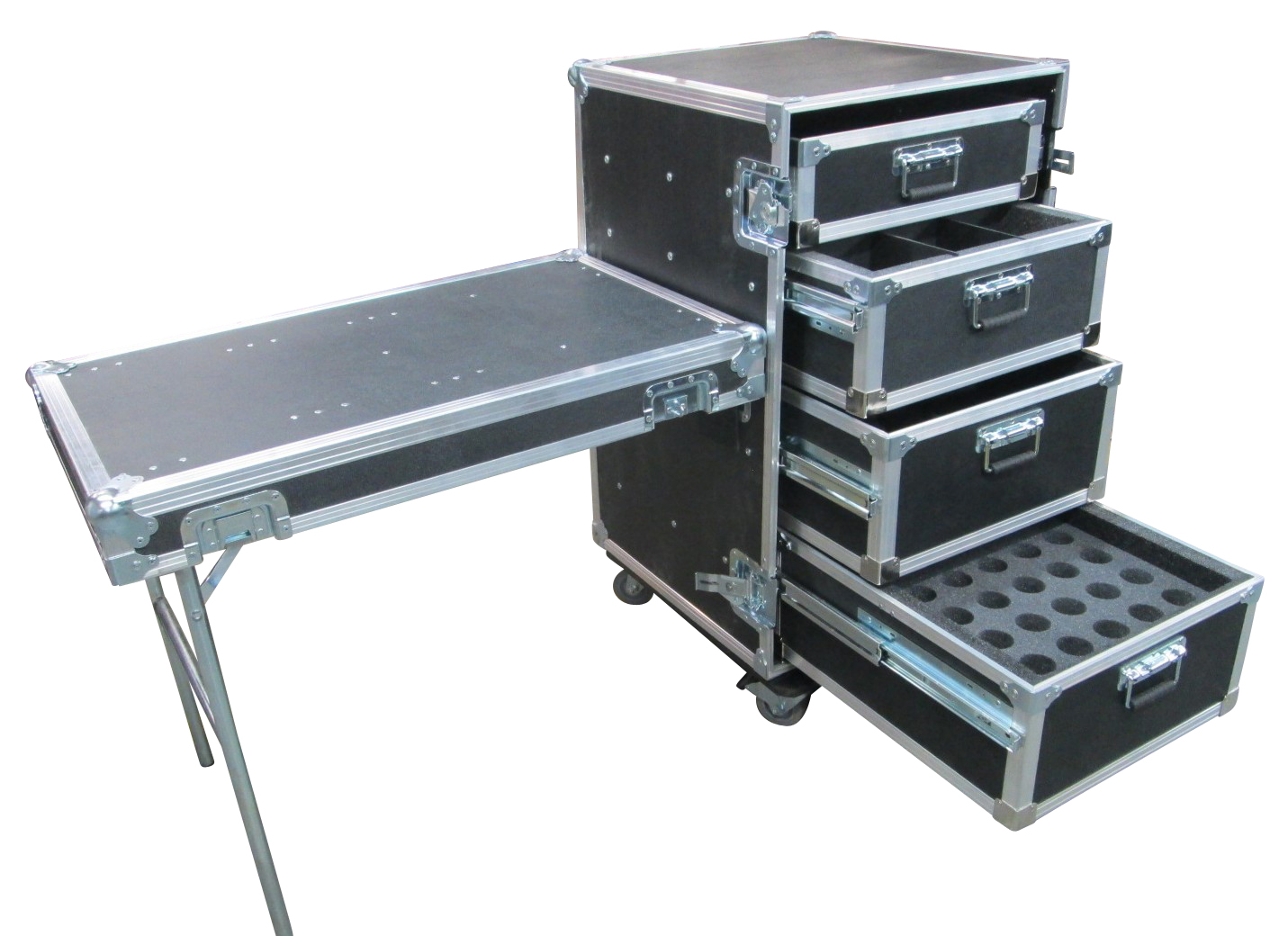 Road Cases Custom Built Road Ready Case for Karaoke, AMP and More